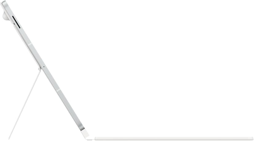 Samsung Book Cover Keyboard AI Key Samsung Galaxy Tab S10 FE+ Nordisk Hvit