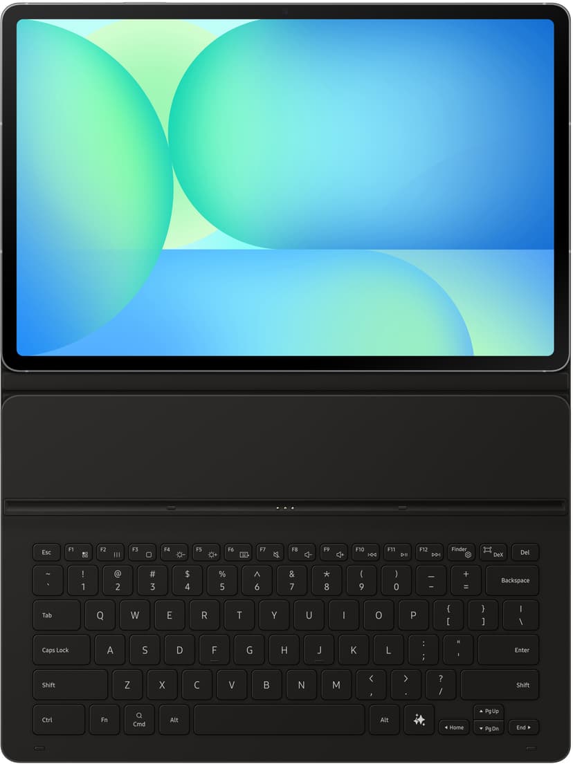 Samsung Book Cover Keyboard Slim AI Key Samsung Galaxy Tab S10 FE+ Nordisk Svart