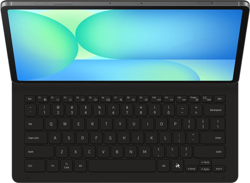 Samsung Book Cover Keyboard Slim AI Key Samsung Galaxy Tab S10 FE+ Nordisk Svart