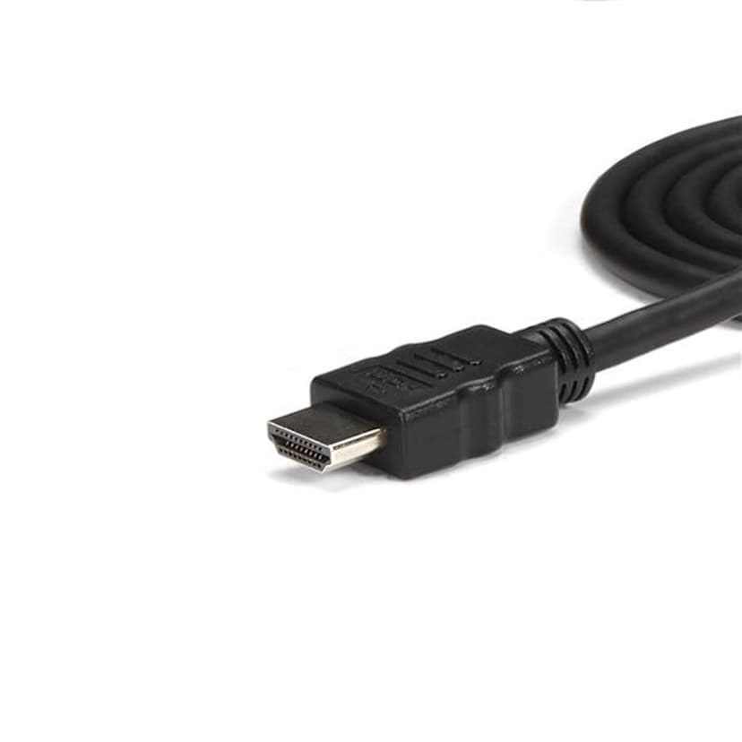 Startech USB-C to HDMI Adapter ekstern videoadapter 1m USB-C HDMI Sort