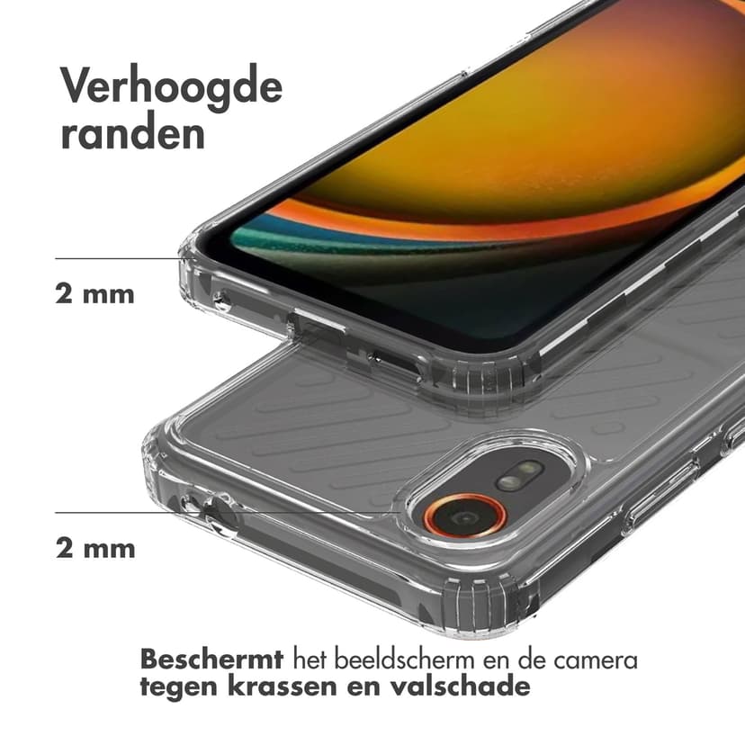 Accezz Ruggedized Case Samsung Galaxy Xcover 7 Transparant