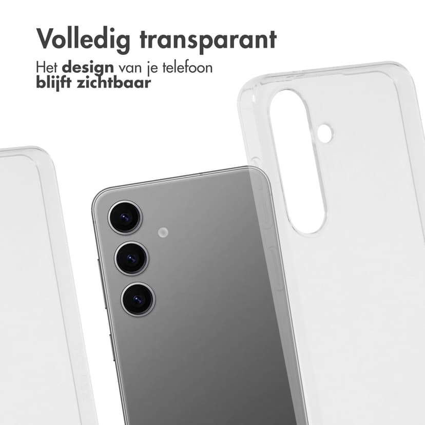 Accezz Backcover Samsung Galaxy S24 Transparant