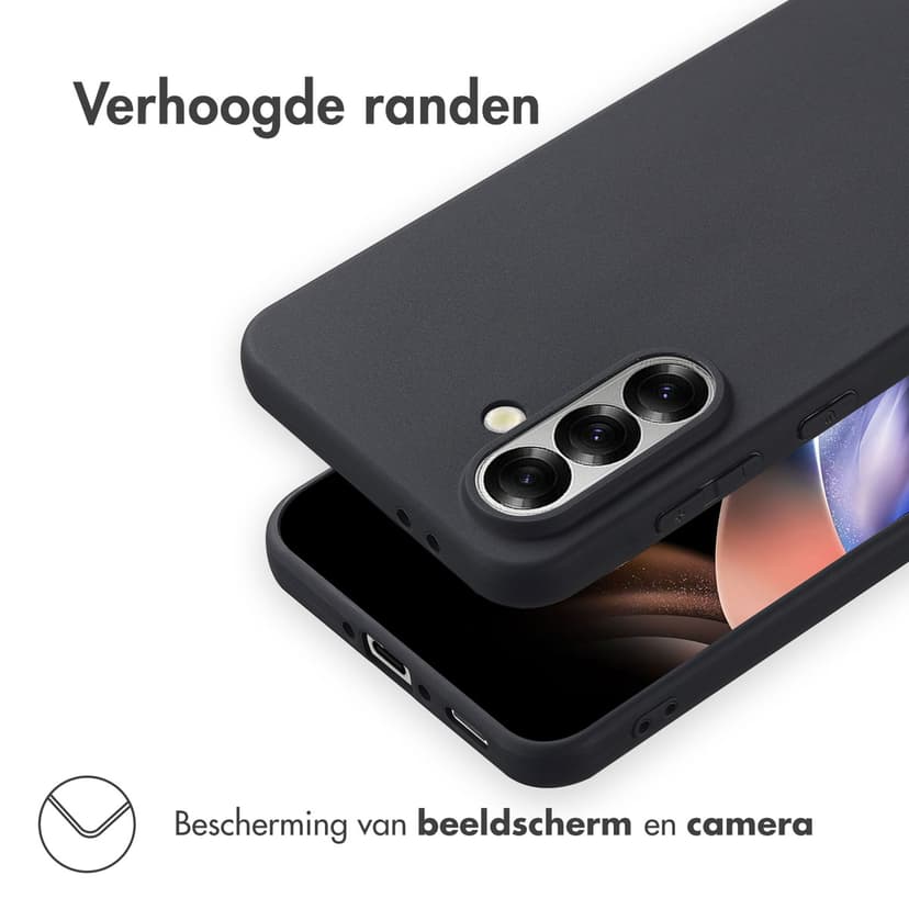 Accezz Backcover Samsung Galaxy A56 Zwart