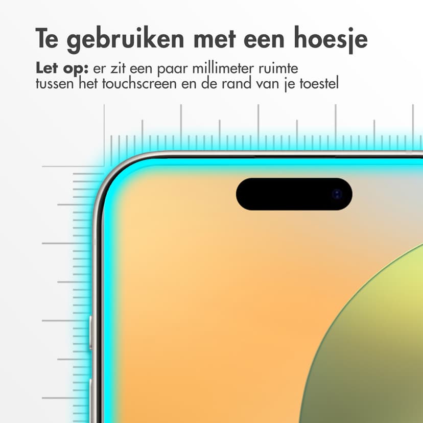 Accezz Gehard Glass Screen Protector iPhone 16 Pro