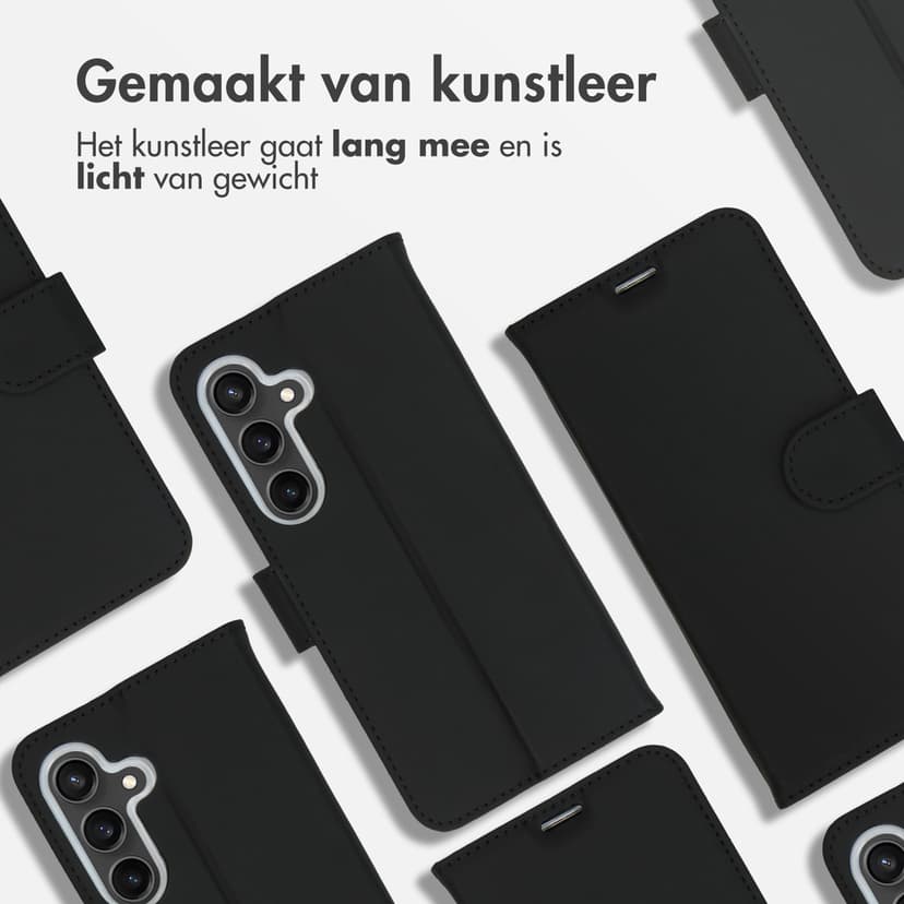Accezz Book case Samsung Galaxy S24 Zwart