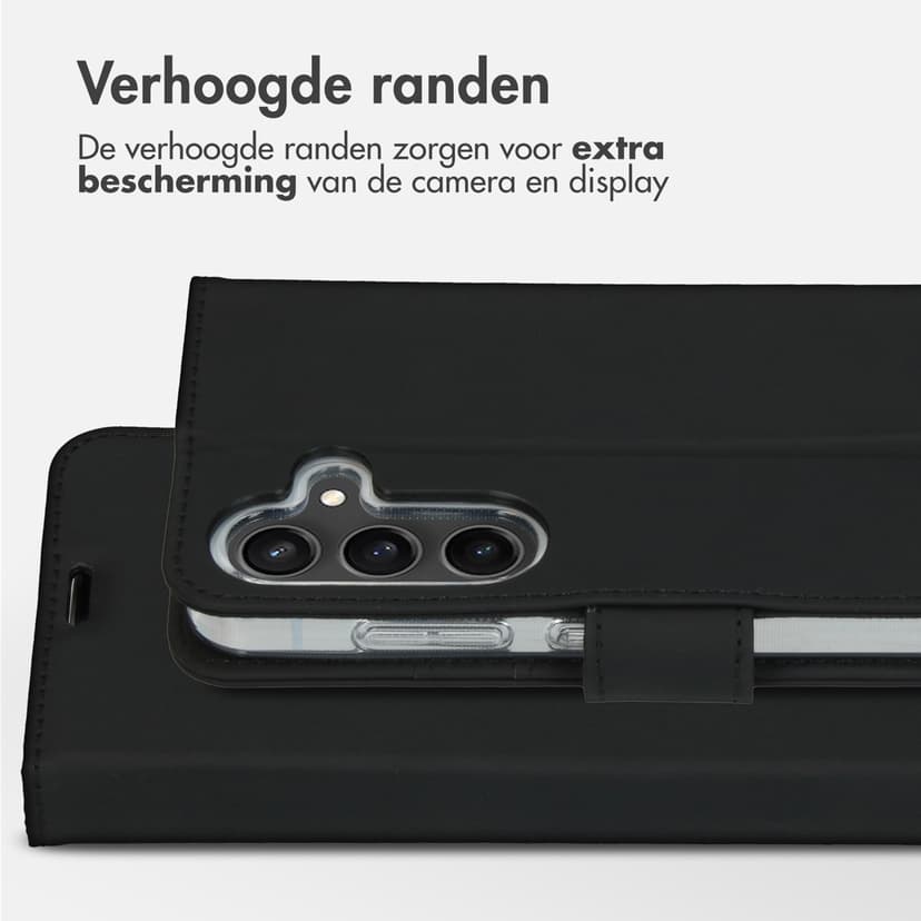 Accezz Book case Samsung Galaxy S24 Zwart