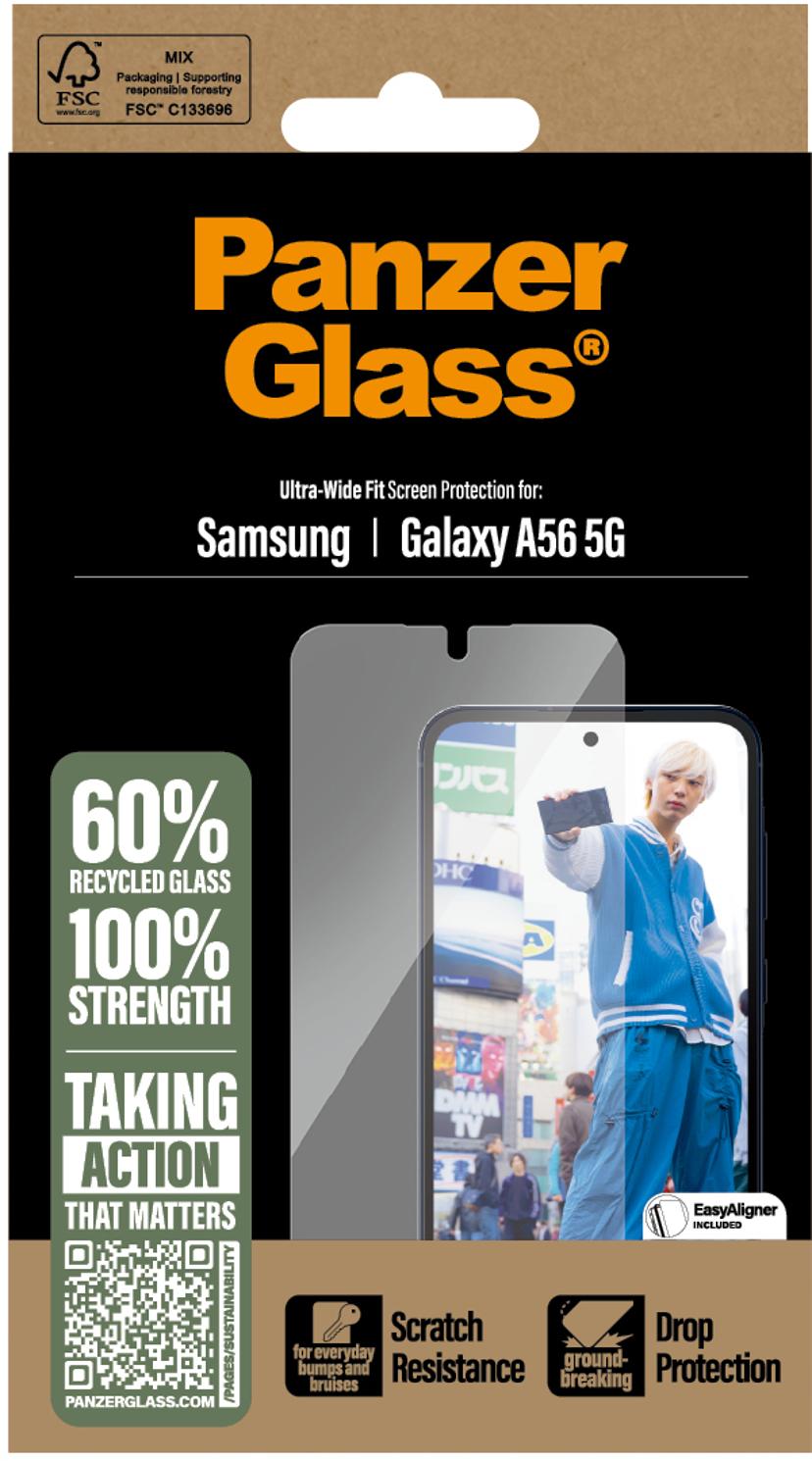 Panzerglass Ultra-Wide Fit skärmskydd Samsung Galaxy A56