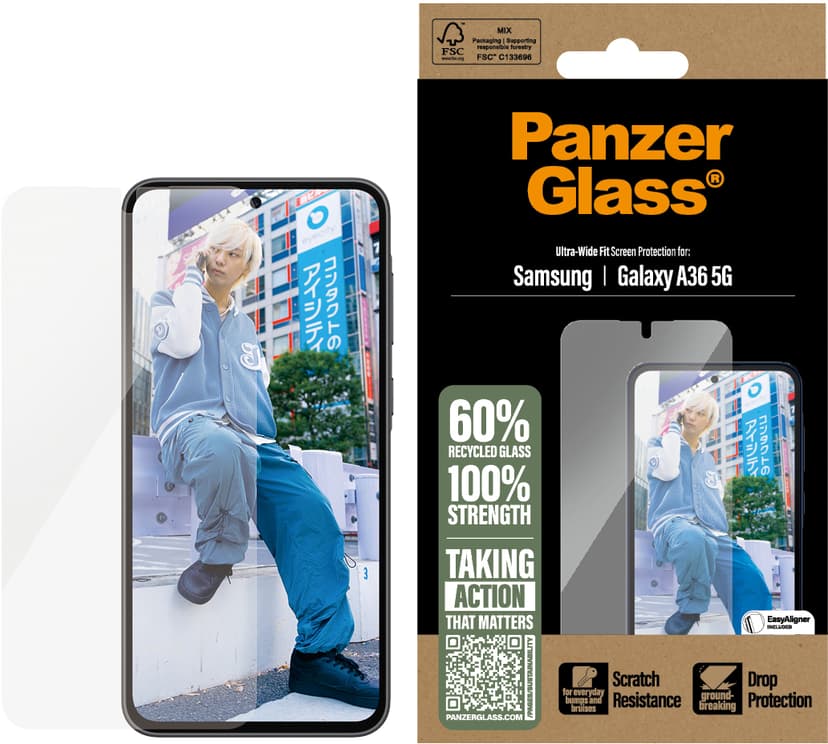 Panzerglass Ultra-Wide Fit Samsung Galaxy A36