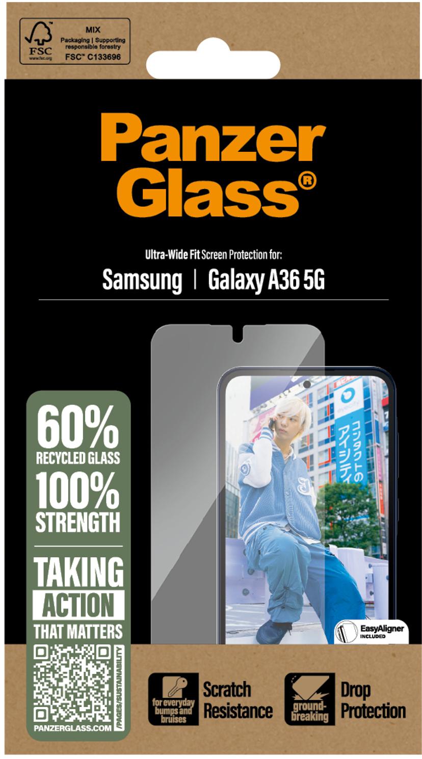 Panzerglass Ultra-Wide Fit skärmskydd Samsung Galaxy A36