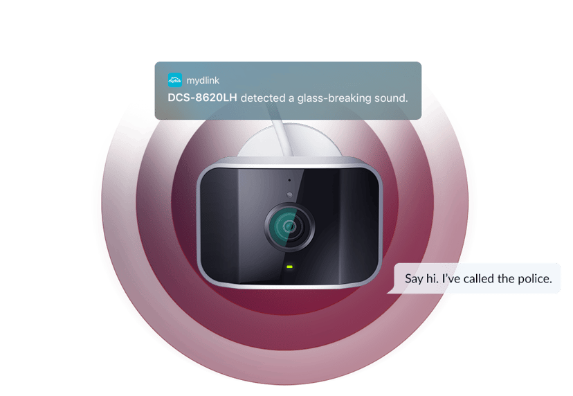 D-Link mydlink 2K QHD Outdoor Wi-Fi Camera DCS-8620LH