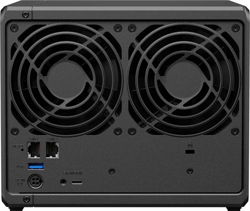 Synology DS925+ neljällä esiasennetulla 6TB-levyllä (yhteensä 24TB)
