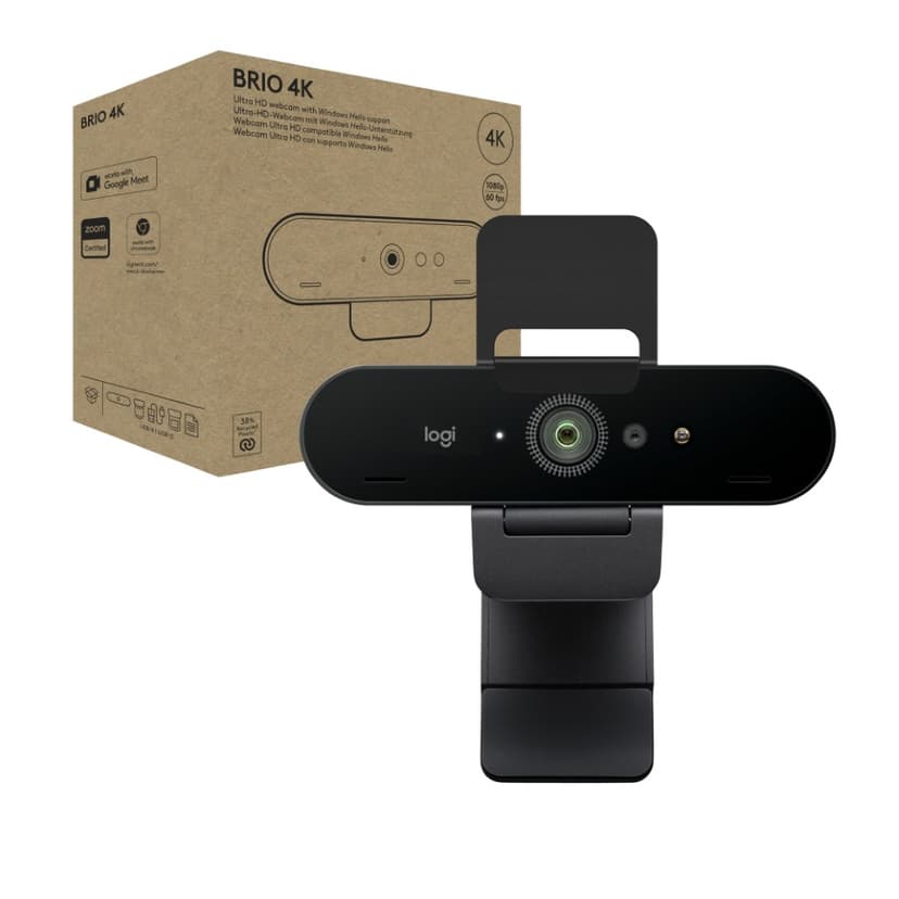 Logitech Brio 4K - (Fyndvara klass 2)