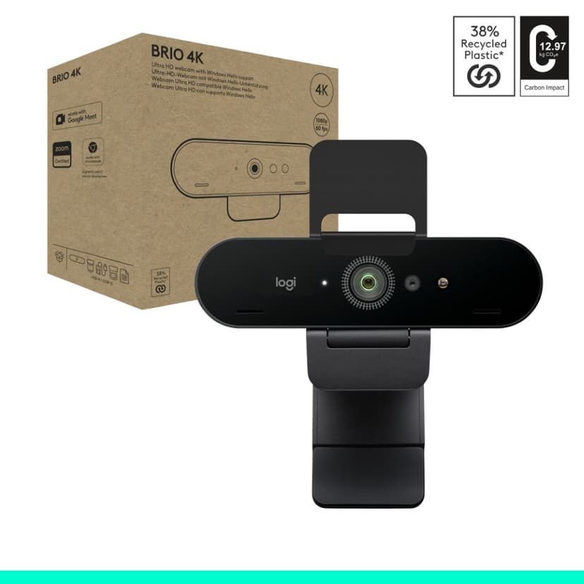 Logitech Brio 4K - (Fyndvara klass 2)