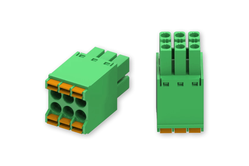 Teltonika Terminal block 2 x 5, 2 x 3 Green