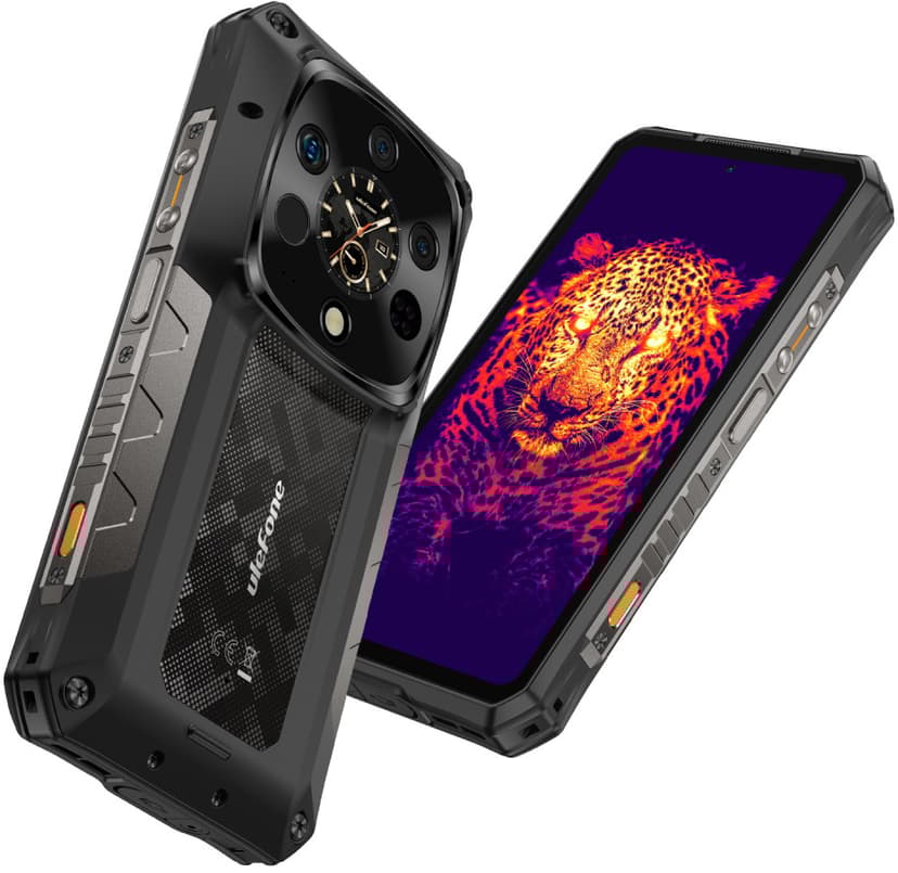 ULEFONE Armor 28 Ultra Thermal 5G 1000GB Musta