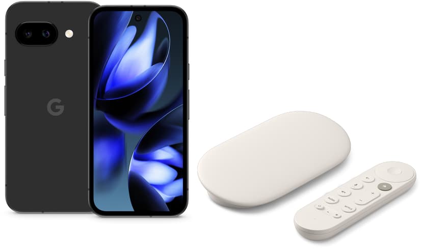 Google Pixel 9a 128GB Obsidian + Google TV Streamer (4K)