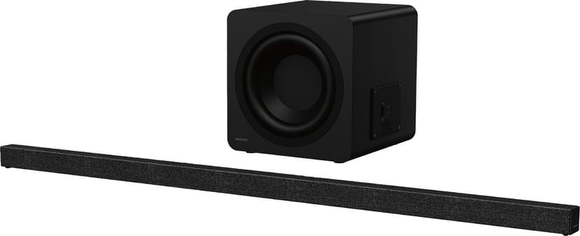 Voxicon VXA-S108 3.1-kanals Lydplanke | Dolby Atmos | Bluetooth 5.3 | HDMI eARC | Trådløs Subwoofer Svart