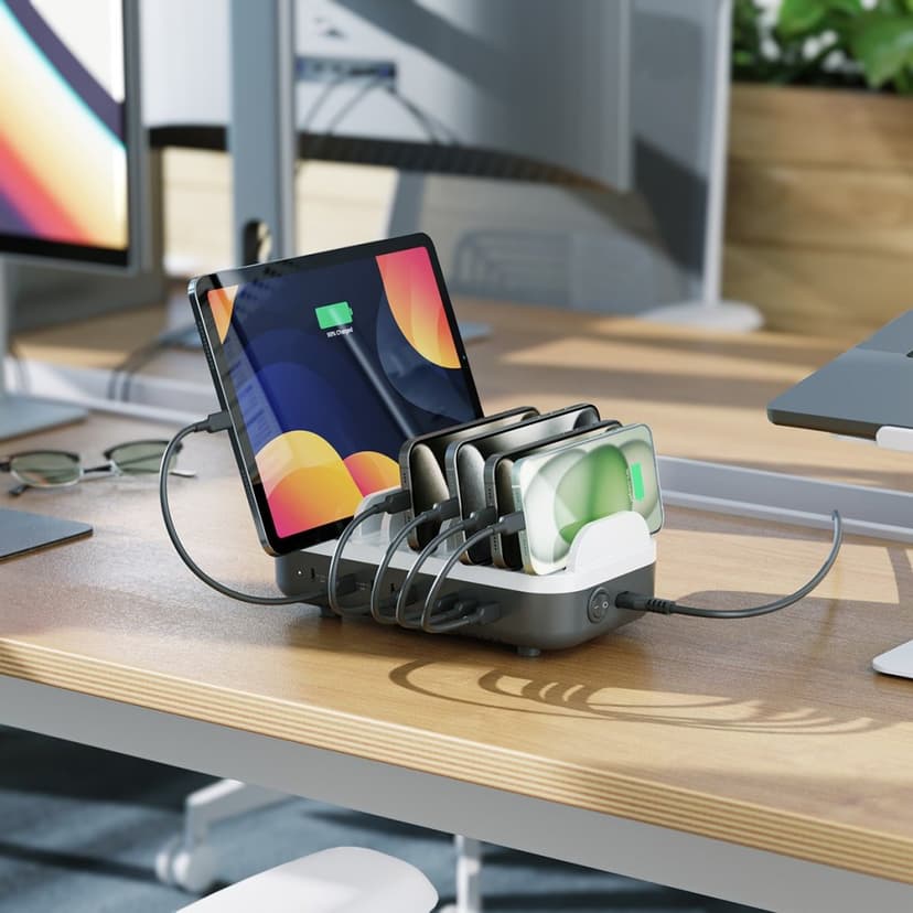 Alogic USB-C laddningsstation för skrivbord 10 portar