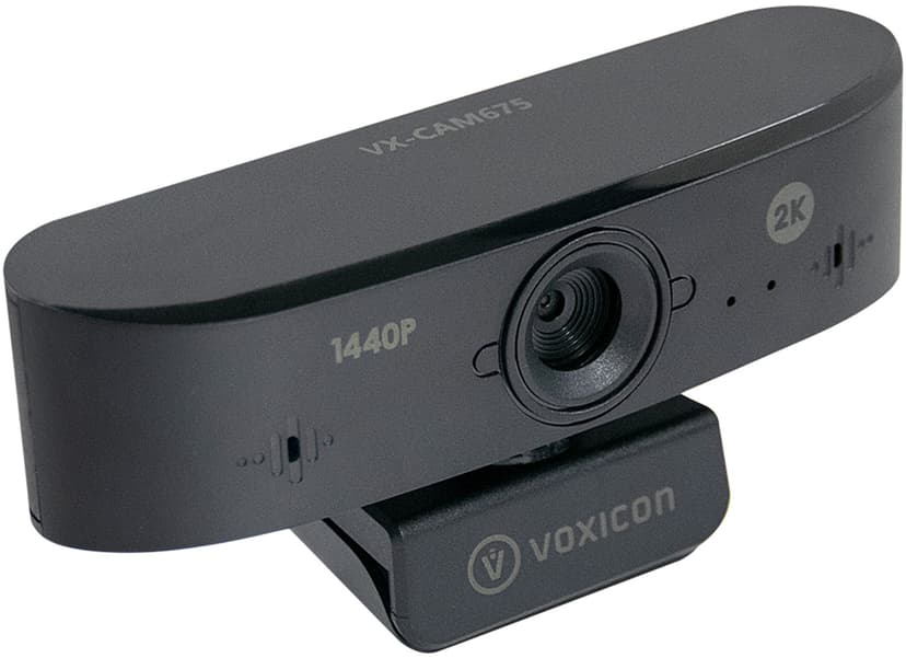 Voxicon CAM675 Pro 2K Yrityskäyttöön – Kaksoismikrofoni ja Automaattitarkennus