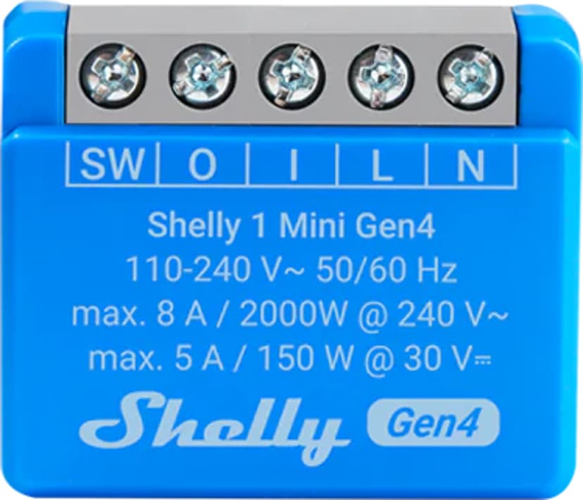 Shelly 1 Mini Gen4