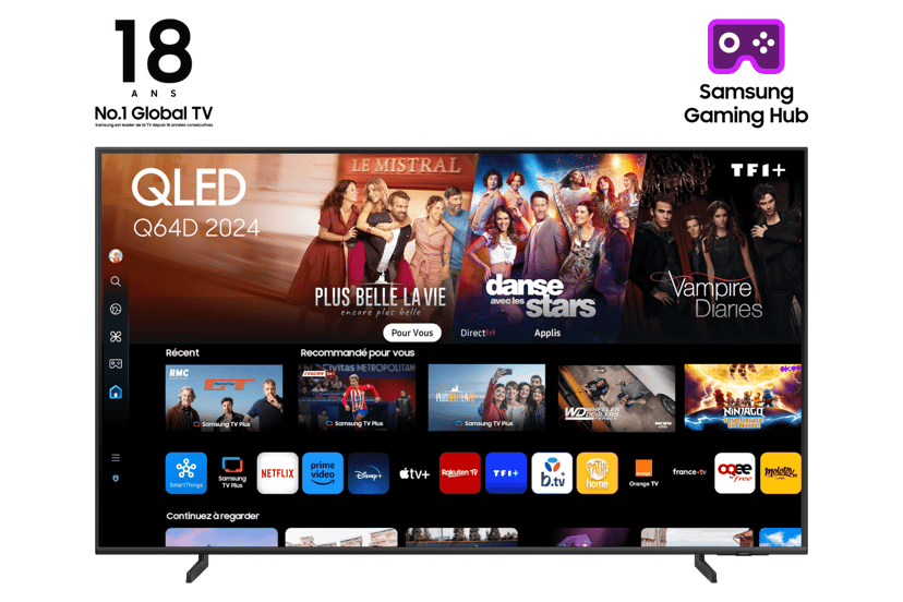 Samsung Q64D 65" 4K QLED Smart TV (2024)