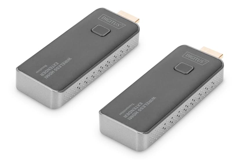 Digitus DS-55318 AV-signaalin jatkaja AV-lähetin ja -vastaanotin musta