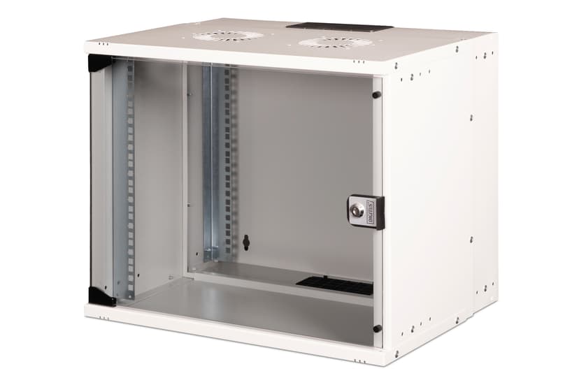 Digitus DN-49204 hylle 9U Veggmonterbar hylle Grå