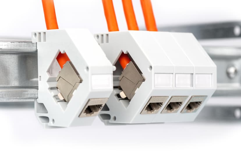 Digitus DK-1744-VH-10 nätverkskablar Orange 1000 m Cat7 S/FTP (S-STP) Nej Cat7 1000m Orange