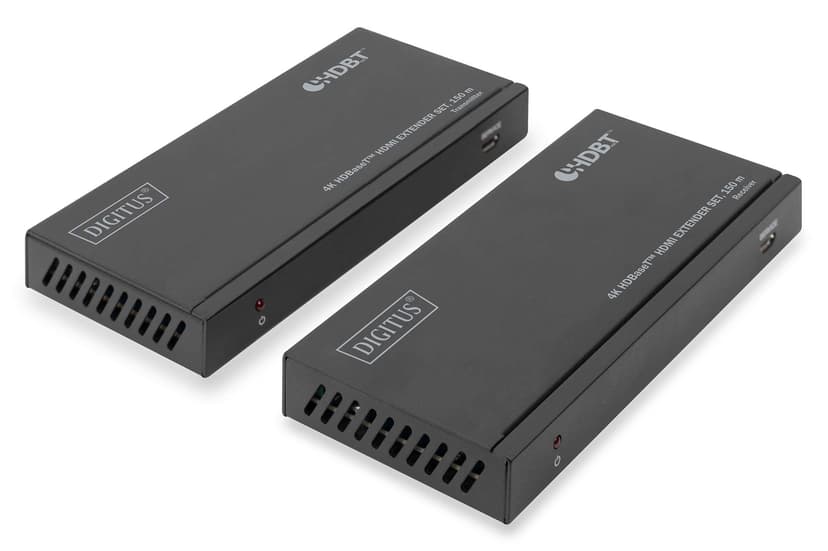 Digitus DS-55508 AV-förlängare Sändare och mottagare för AV-utrustning Svart