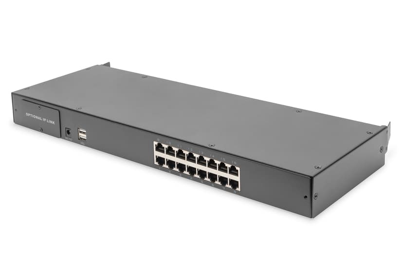 Digitus DS-72217 KVM-switch Rack-montage Zwart