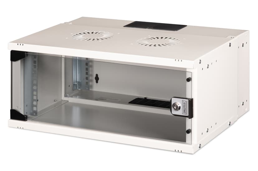 Digitus DN-49200 hylle 4U Veggmonterbar hylle Grå
