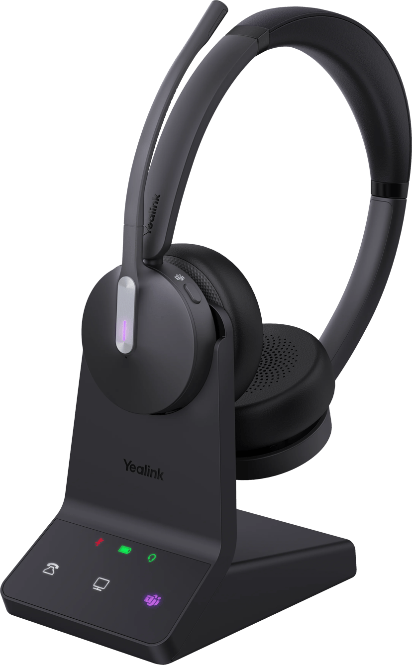 Yealink WH64 Stereo USB-C Microsoft Teams Musta