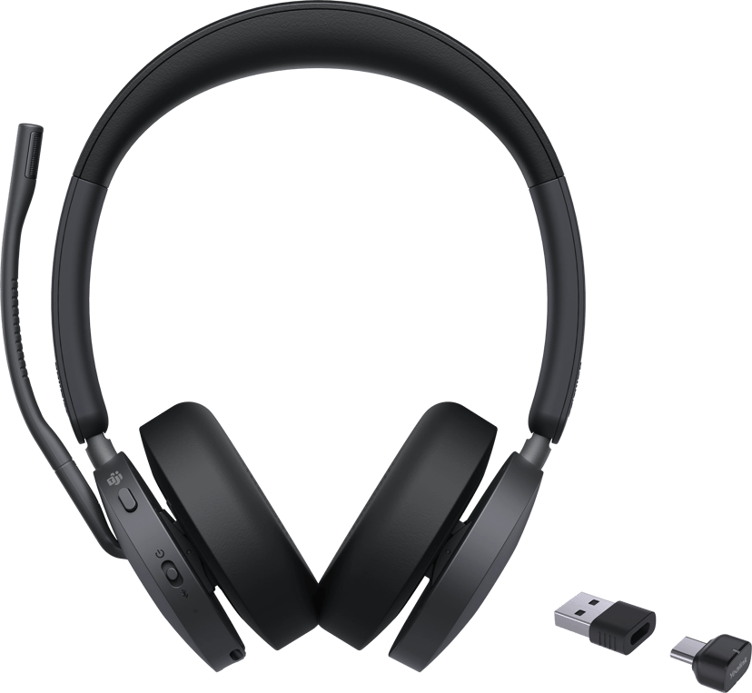 Yealink BH74 Stereo USB-A, USB-C Microsoft Teams Svart