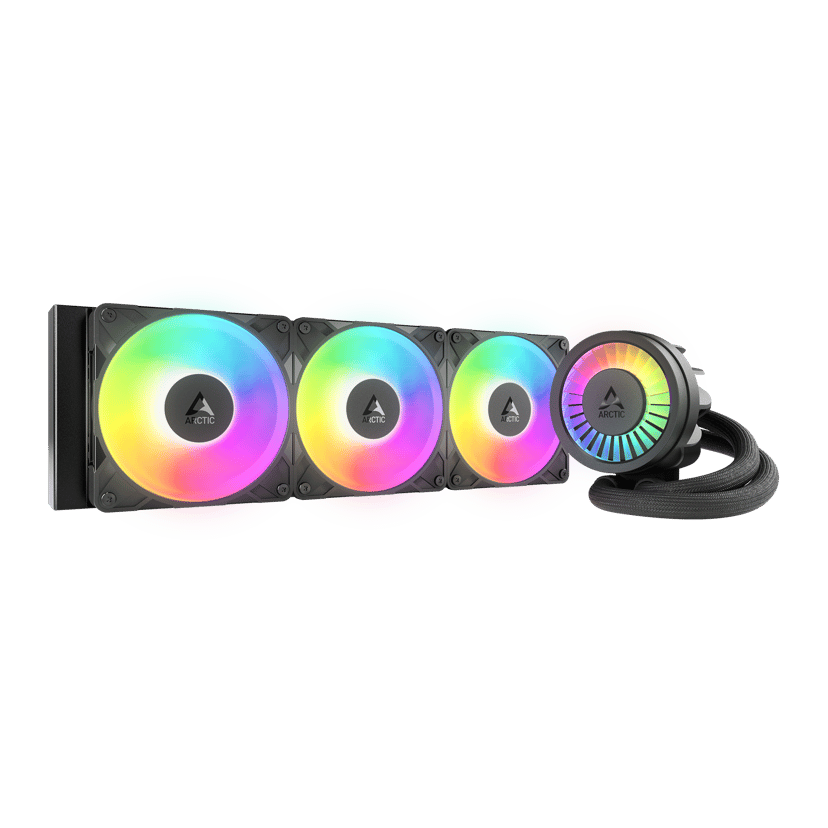 ARCTIC Liquid Freezer III Pro 360 A-RGB Nestejäähdytyspakkaus Musta