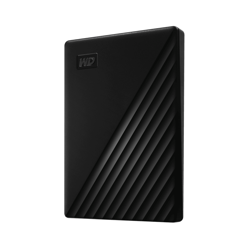 WD My Passport 1TB Sort