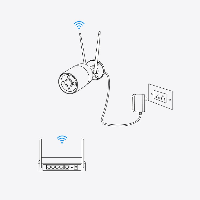 Reolink W430 Kuppel IP-sikkerhetskamera Utendørs 3840 x 2160 piksler Vegg