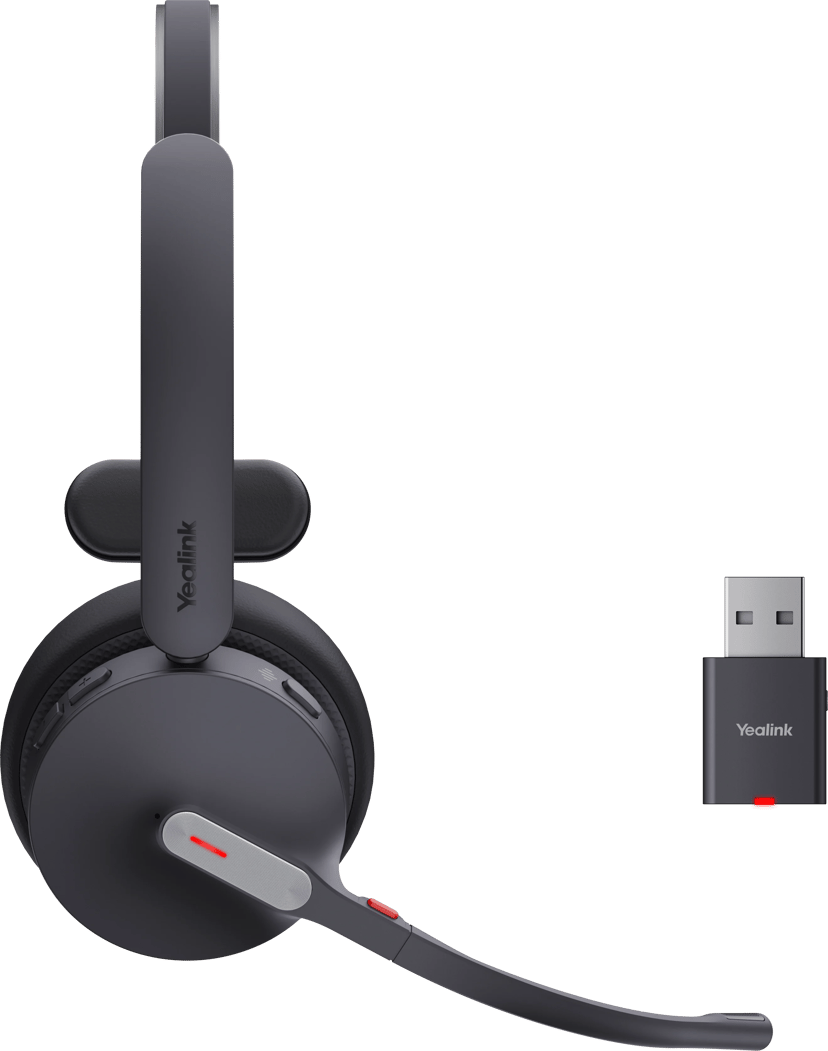 Yealink WH64 Hybrid Mono USB-A UC Svart