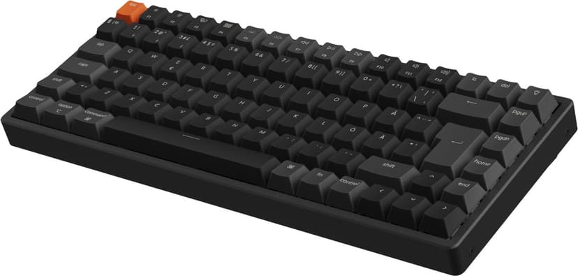 Keychron K2v3 RGB Aluminum Hot Swap QMK Johdollinen ja langaton Keychron Super Red Pohjoismainen
