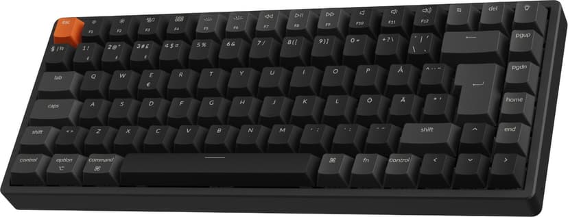 Keychron K2v3 RGB Aluminum Hot Swap QMK Trådbunden och trådlös Keychron Super Brown Nordisk