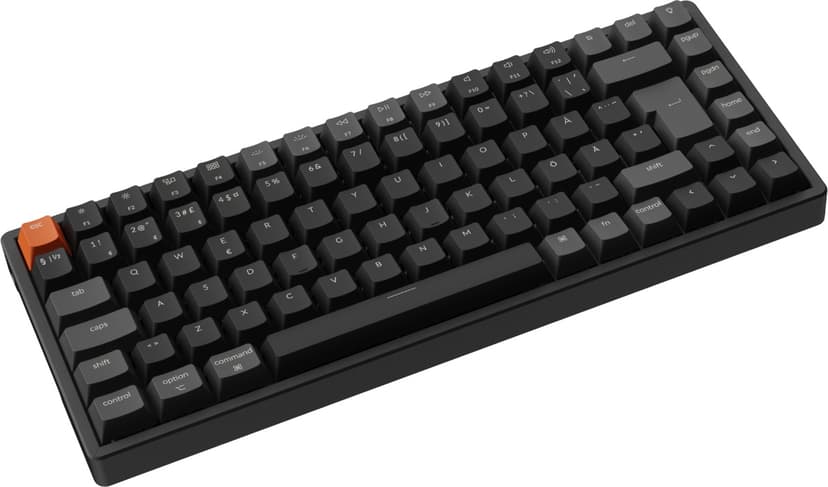 Keychron K2v3 RGB Aluminum Hot Swap QMK Trådbunden och trådlös Keychron Super Brown Nordisk