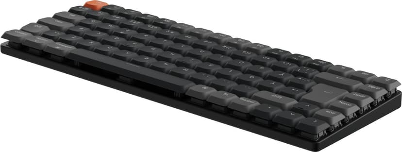 Keychron K3v3 RGB Aluminum Hot Swap QMK Trådbunden och trådlös Keychron Low Profile 2.0 Brown Nordisk
