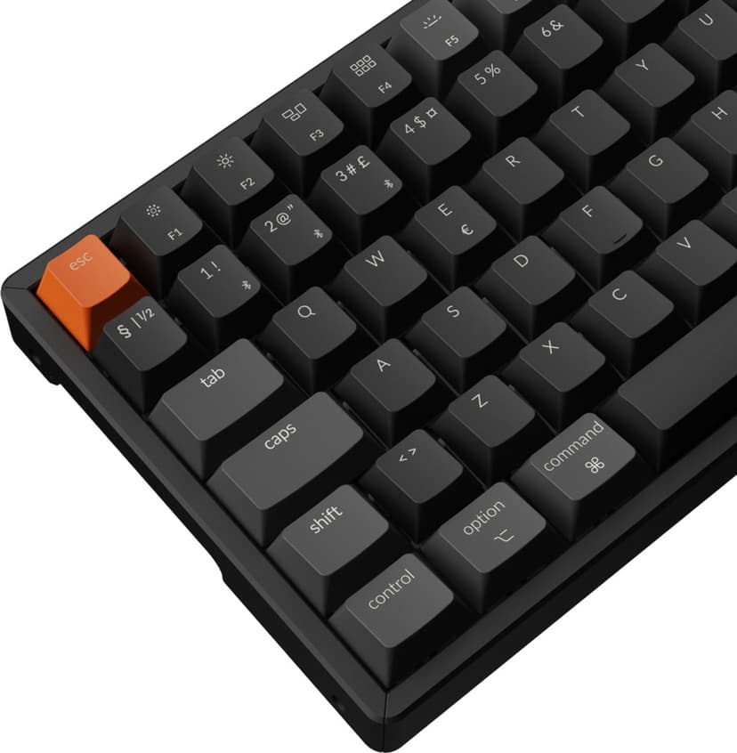 Keychron K4v3 RGB Aluminum Hot Swap QMK Trådbunden och trådlös Keychron Super Red Nordisk