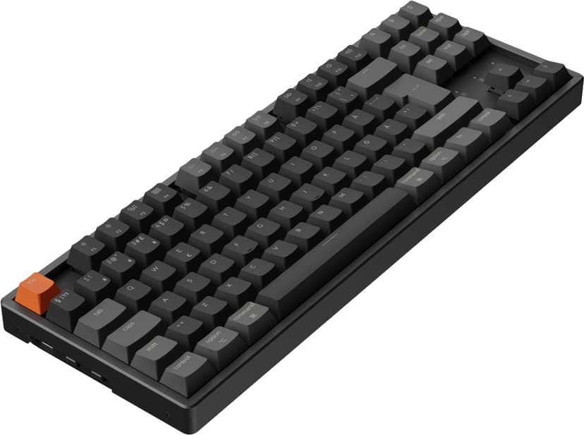 Keychron K8v2 RGB Aluminum Hot Swap QMK Trådbunden och trådlös Keychron Super Red Nordisk