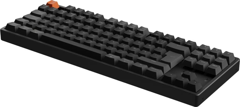 Keychron K8v2 RGB Aluminum Hot Swap QMK Kablet og trådløs Keychron Super Brown Nordisk