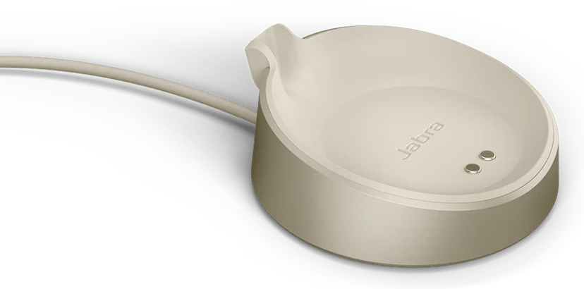 Jabra Evolve2 75 USB-A latausteline Beige Kuuloketeline (14207-74)