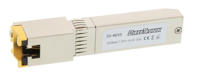 Direktronik SFP+ RJ45, 100 meter, 100M/1000M/10GBase-T