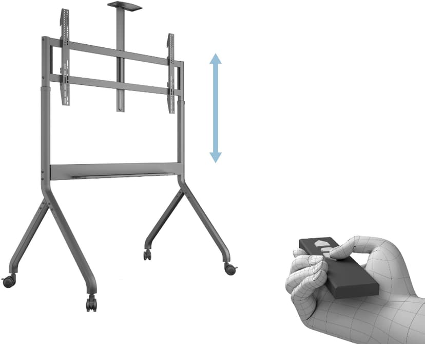 Multibrackets M Motorized Collaboration Floorstand 65"-100"