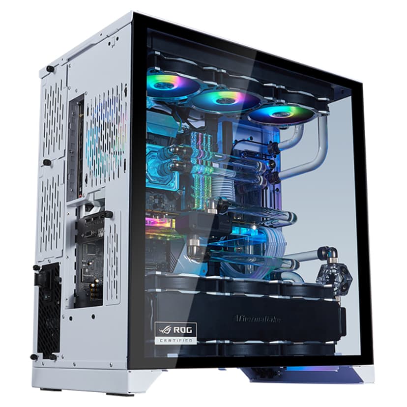 Lian-Li O11 Dynamic XL (ROG Certified) White Midi Tower Hvit