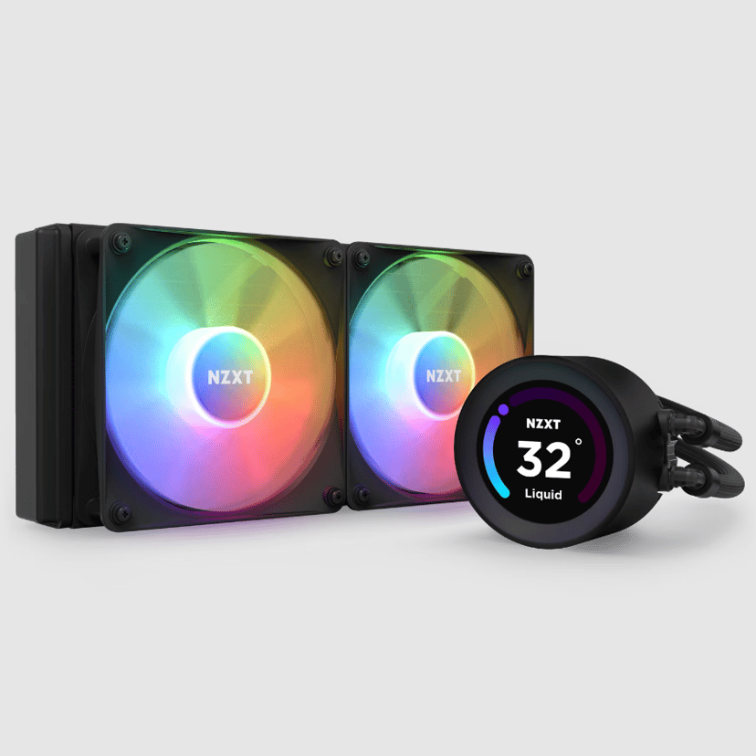 NZXT Kraken Elite 240 RGB AiO -nesteenjäähdytin Musta