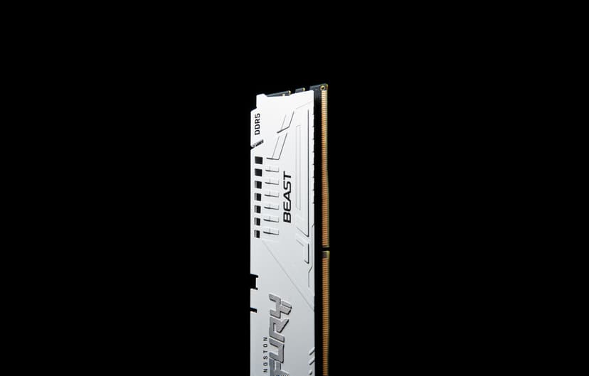 Kingston Fury Beast XMP/EXPO White 64GB 6400MT/s DDR5 288-pin DIMM